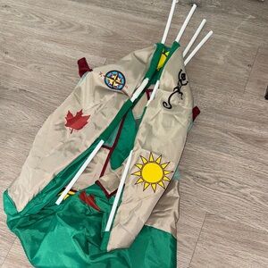 Colorful Play Tent with Poles